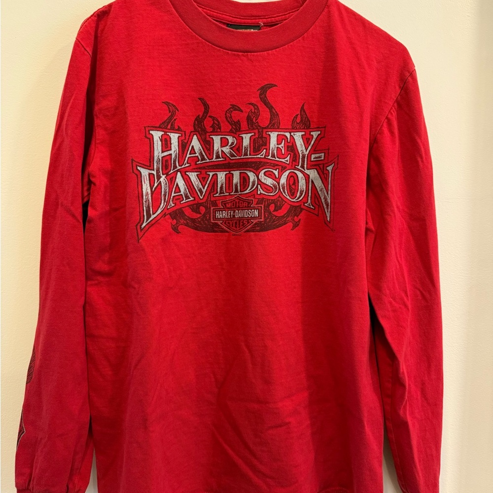 Harley-Davidson Fiery Red Graphic Tee